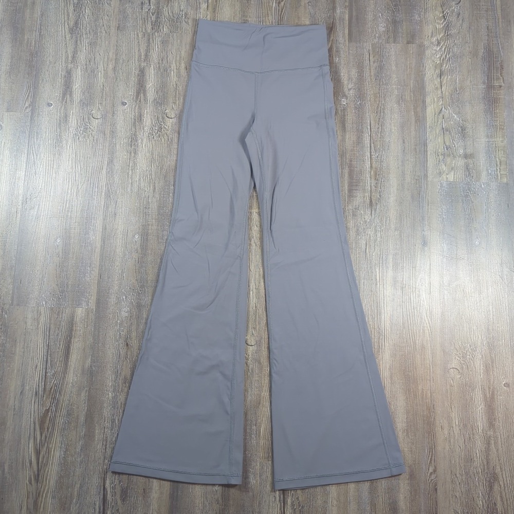 Athleta Women's Size XS Elation Flare Pant Grey Flare Legging Workout Lounge
